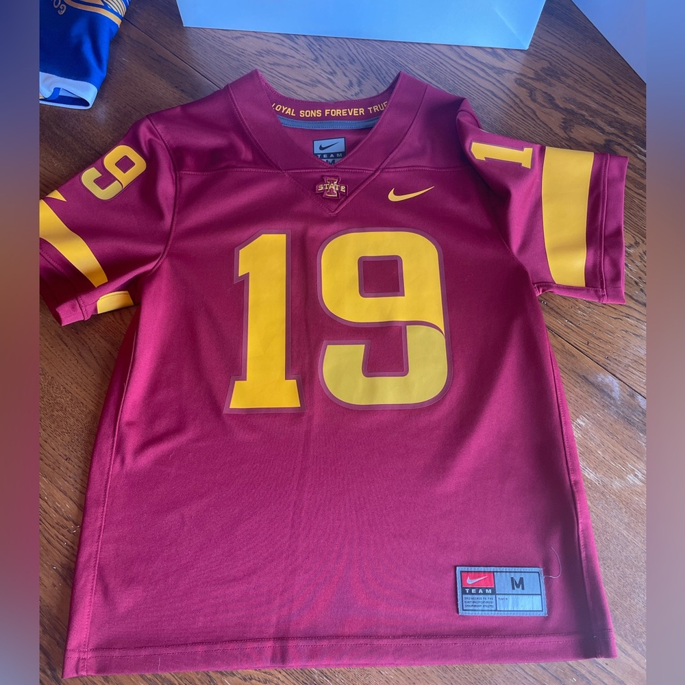 Iowa State Youth Football Jersey